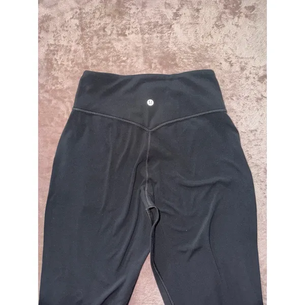 Lululemon Women's Pant High-Rise With Pockets‎ Dark Gray Size 6 - Image 5