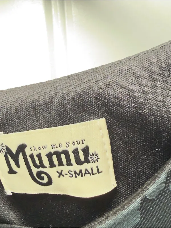 Show Me‎ Your Mumu XS Charcoal Leopard Print Mini Dress Whimsigoth Indie Sleaze - Image 9