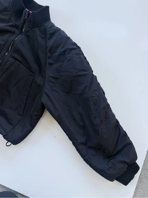 Anthropologie Puffy Bomber Jacket Size XS - Image 5
