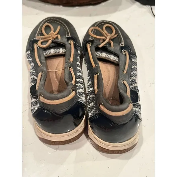 Sperry Angelfish Breton Stripe‎ Mesh Boat Shoe - size 8 m - Image 2