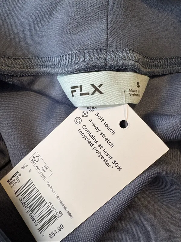 NEW FLX Small Solace Snap Front Cardigan V Neck Sweatshirt NWT - Image 4