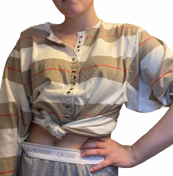 Striped Shirt (Sears) Multi - Image 3
