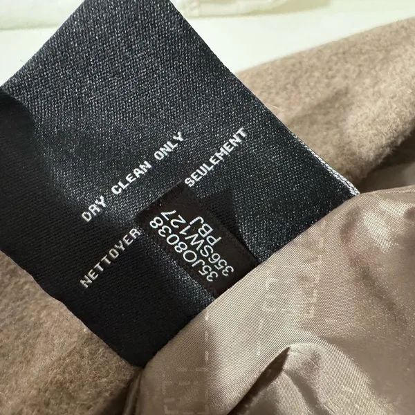 Cole Haan Tie-waist Wool blend Wrap coat - Image 10