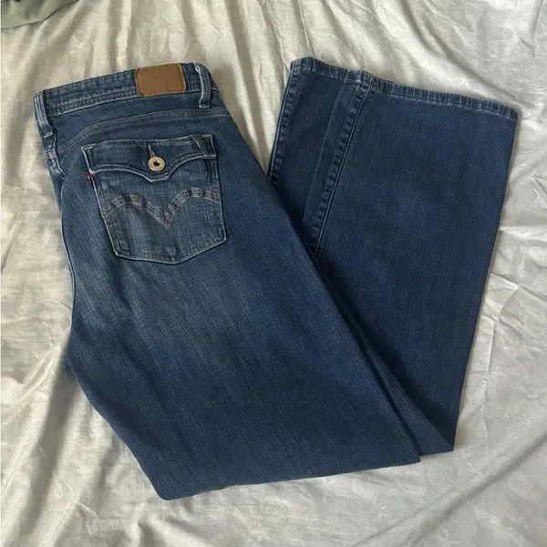 Levi's Blue Denim Jeans - Image 3