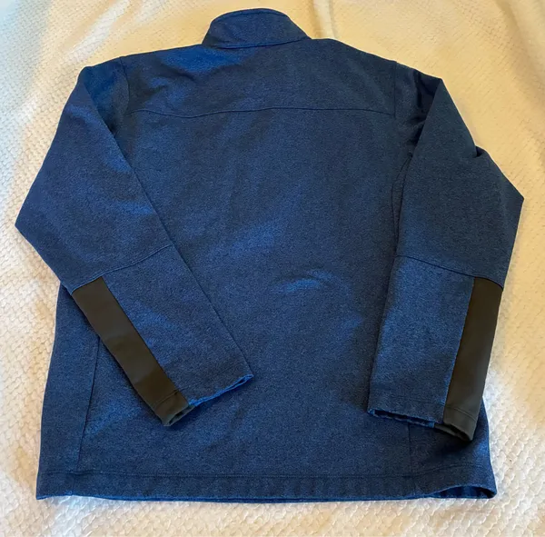 Men’s North Face Quarter-Zip Blue Pullover Size Large - Image 5