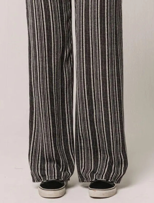 Tilly's NWT IVY & MAIN Stripe Womens Wide Leg PantsIvy & Main Stripe Wide Leg Pants. - Image 5