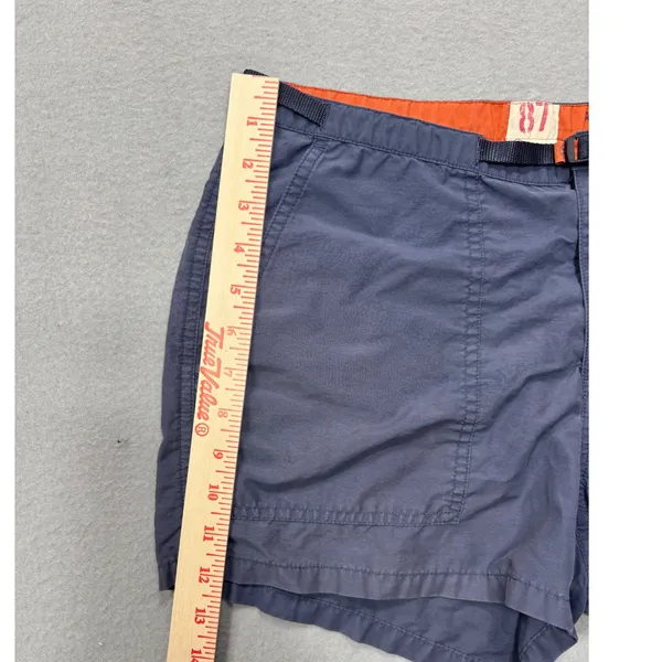 Abercrombie & Fitch Surplus Shorts‎ Buckle Waist Pockets Casual Blue 6 - Image 9