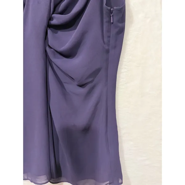 Michael Michael Kors Purple Twist Front V-Neck Sleeveless Blouse Top‎ Small - Image 8