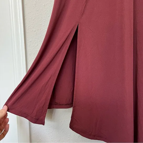 Eloquii Asymmetrical Long Sleeve Midi Dress NEW Plus Size 18 - Image 8