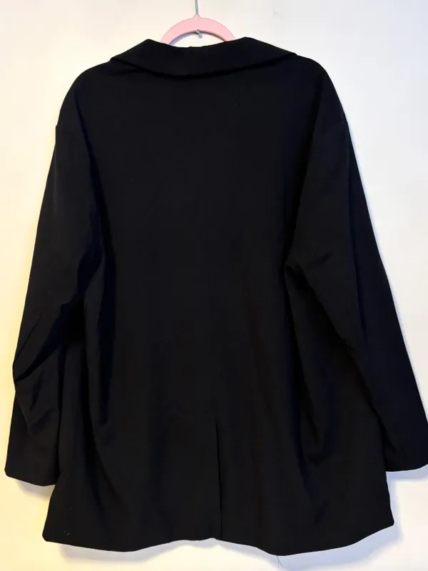 a new day Business Two Button Blazer Jacket Black Womens Size XXL NWT - Image 2