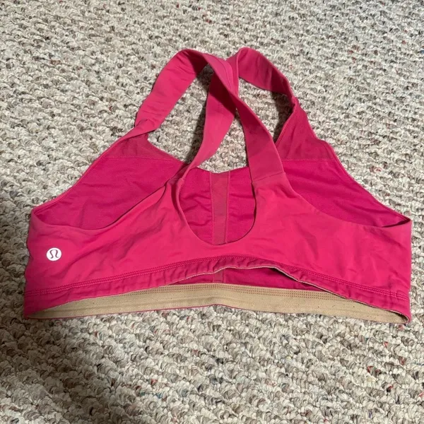 Lululemon All Sport Bra III in Pink- Size 12 - Image 2