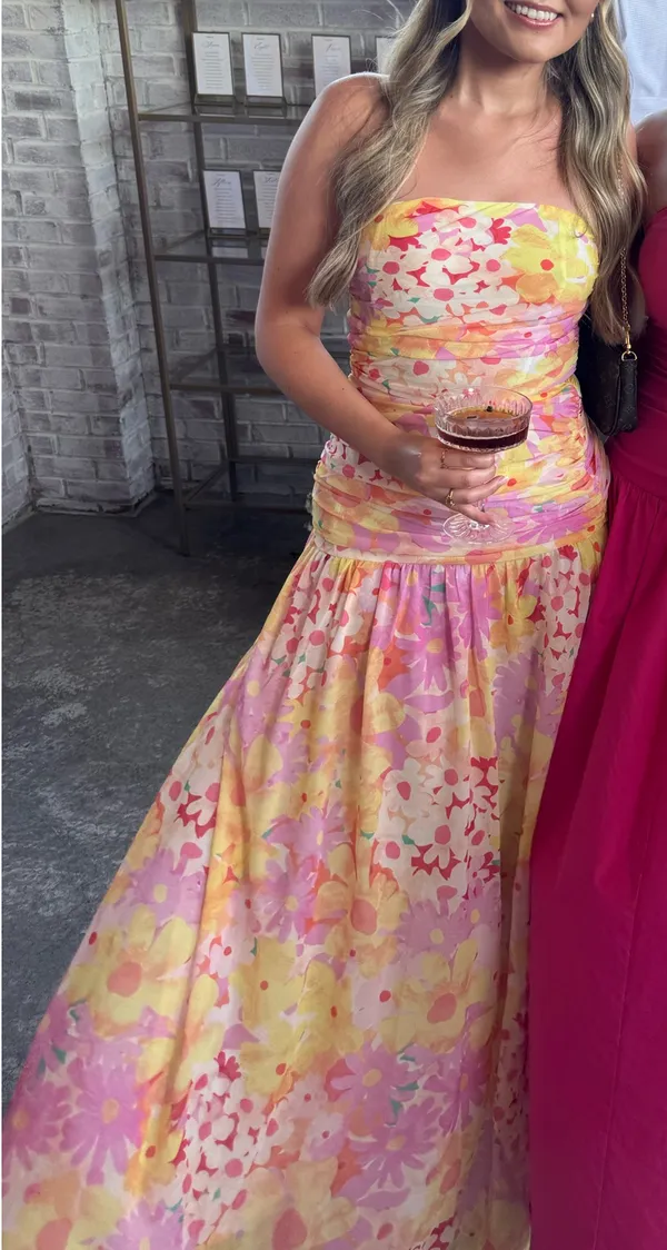Beginning Boutique Sinclair Floral Print Maxi Dress - Image 2