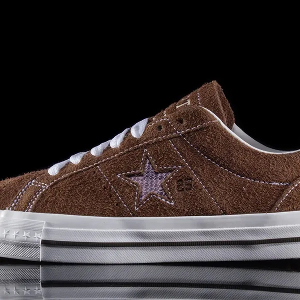 Converse CONS x‎ Quartersnacks One Star Pro shoe dark clove brown sz 7.5 / 9 wms - Image 5