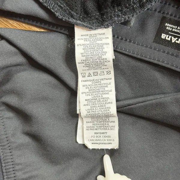 prAna Halle Jogger II Women's Size 8 Regular Gray ReZion Hiking Cargo Pants - Image 9