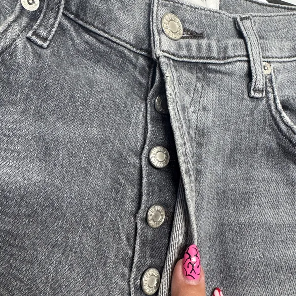 AGOLDE Nico High Rise Slim Straight Denim size 26 - Image 5