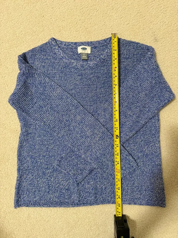 Old Navy blue sweater in XL - Image 2