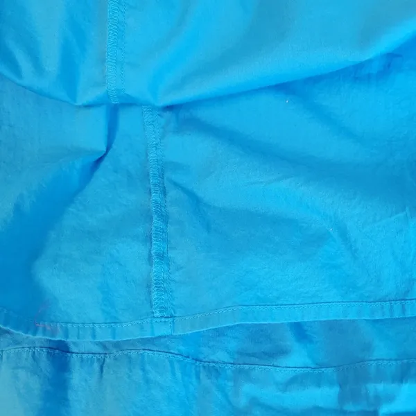 LOFT Smocked Halter Midi Dress Womens Size 2 Blue Sundress Vacation Resort Party - Image 5