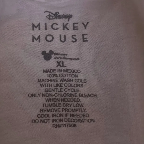 Mickey Mouse Graphic Tee | Cropped Graphic – XL. Vintage inspired design - Image 7