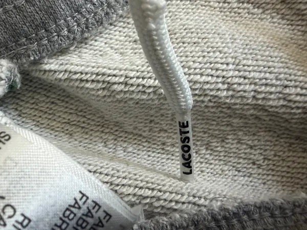 Lacoste Grey Sweatpants - Image 6