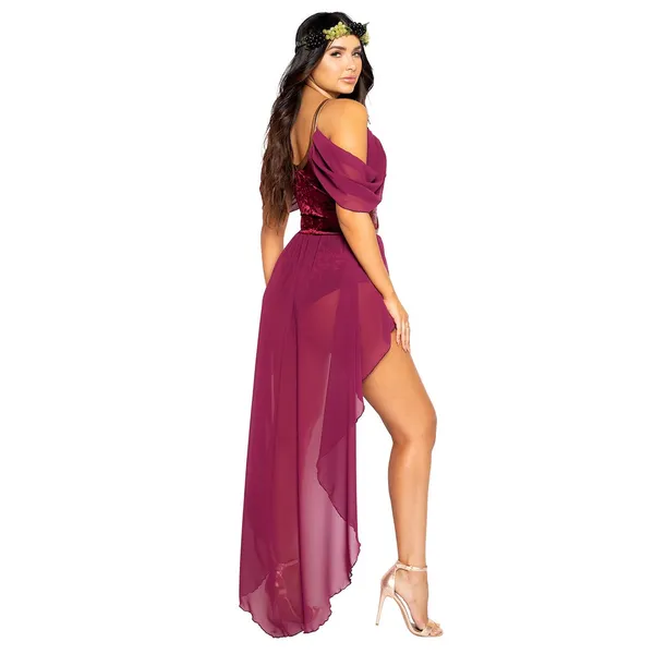NEW Roma Wine Goddess Sexy Halloween Costume Size Small - Image 5