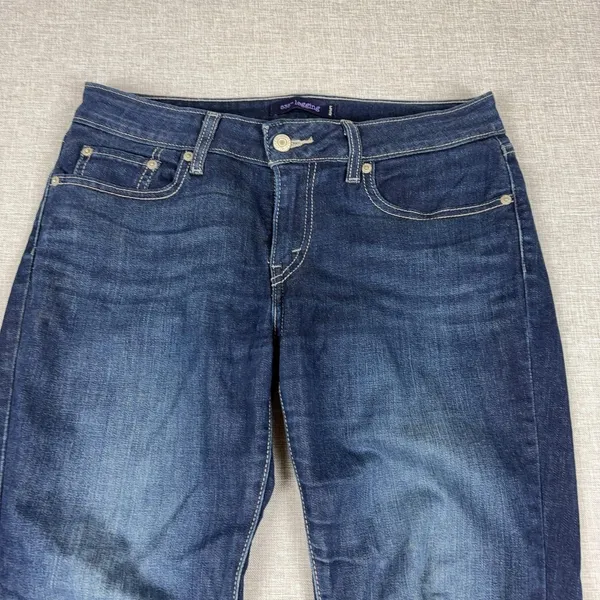 Levi's Jeans Womens 11 M Blue Medium Wash Slim Jegging Stretch Denim 5-Pocket - Image 5