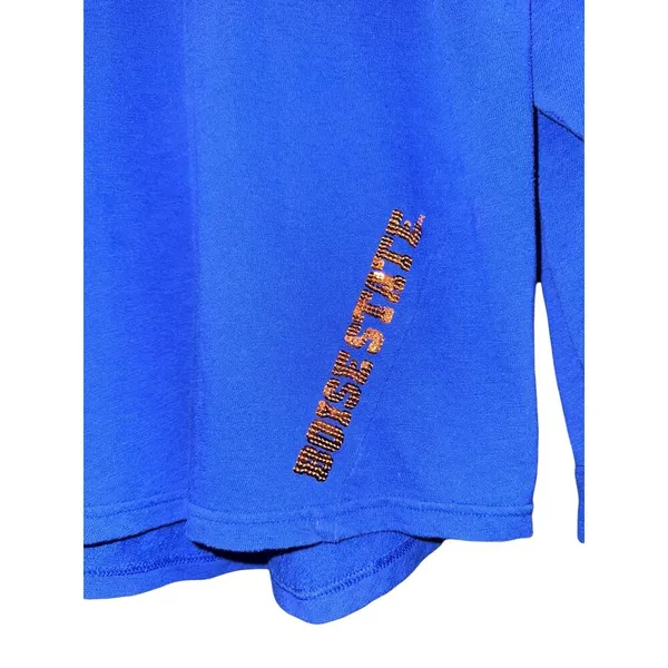 PINK - Victoria's Secret Broncos Sweatshirt XS Boise State College Collegiate Football - Image 4