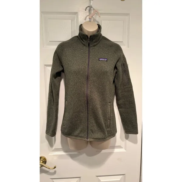 Patagonia Better Sweater Jacket XS Olive Green Full Zip Fleece 25542 Gorpcore - Image 2