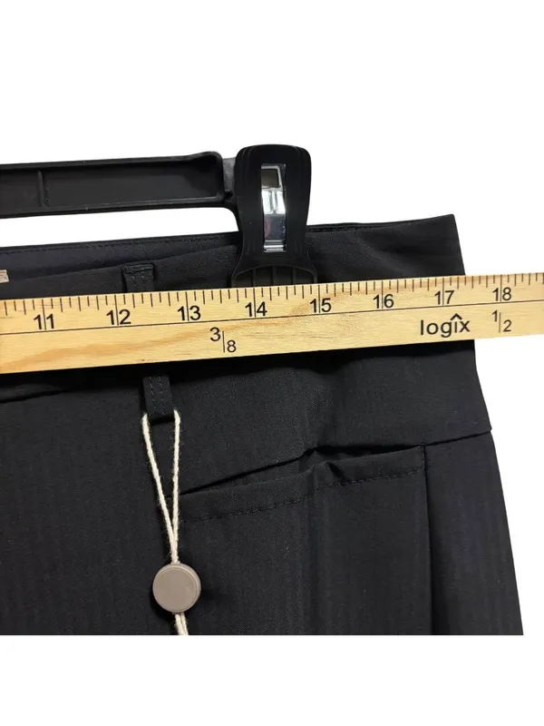 Marithe Francois Girbaud Black Heel Calks Pants Size US 32 Made In Italy - Image 4