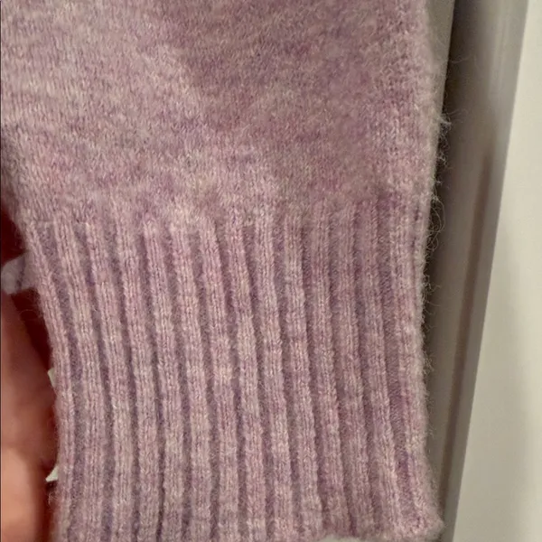 J. Crew wool blend Turtleneck Sweater alpaca wool‎ medium - Image 2