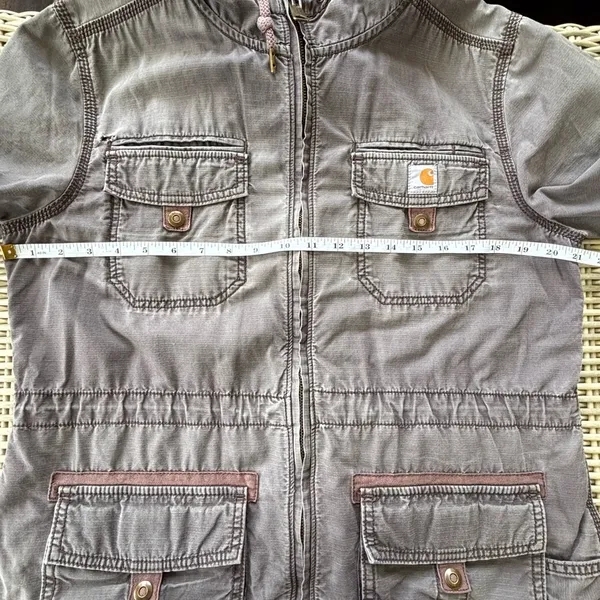 Carhartt‎ El Paso Utility Jacket medium transitional winter equestrian travel - Image 8