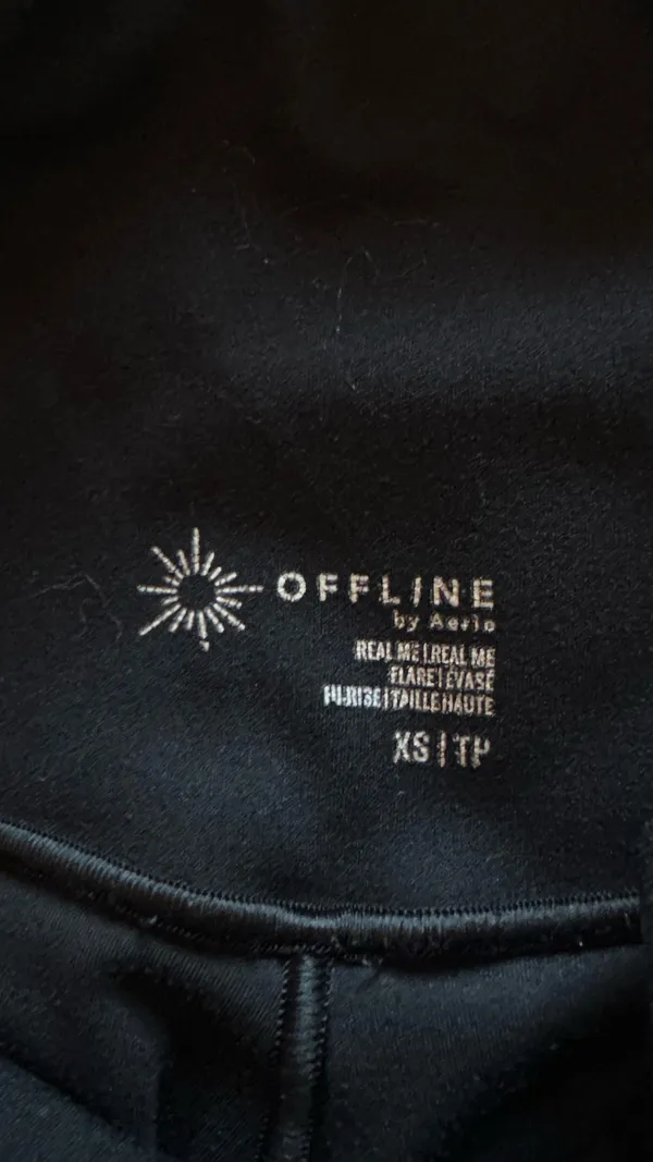 Aerie Crossover Flare Leggings - Image 3