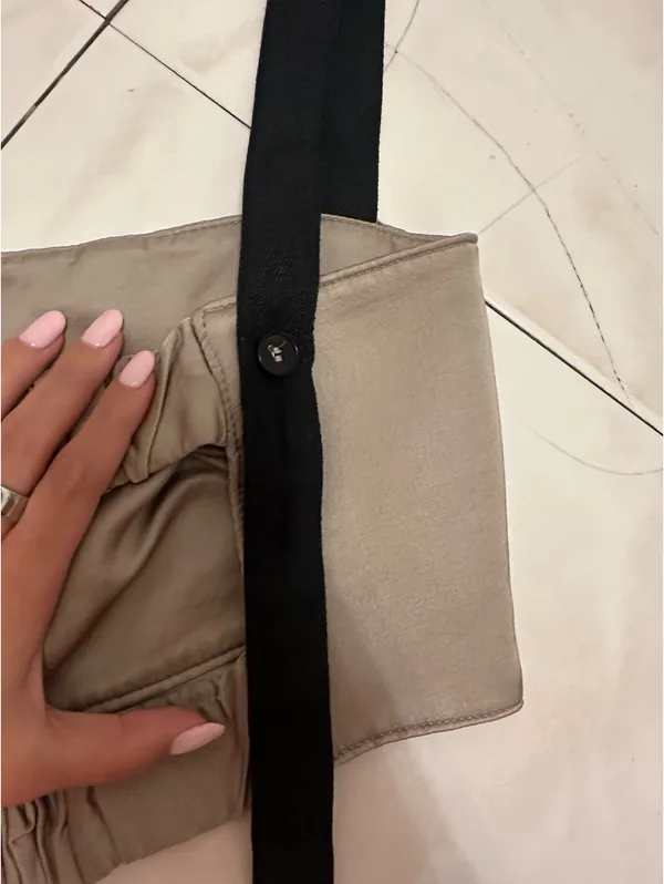 ZARA Satin Effect Crop Top - Image 4