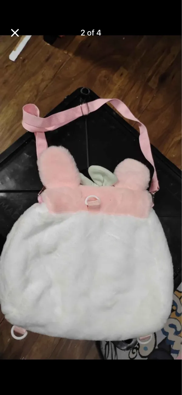 plush bag Pink - Image 2