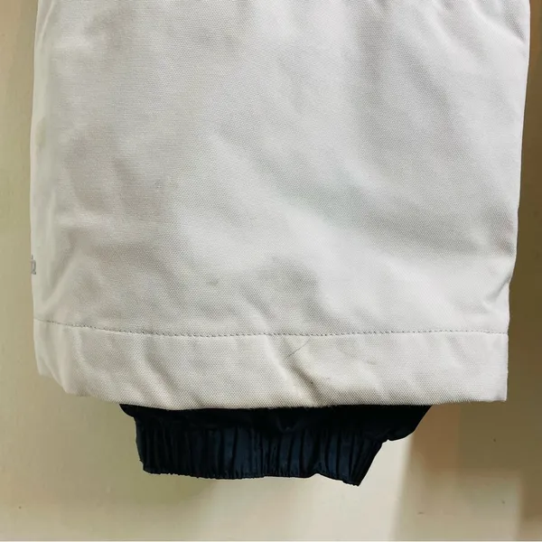Patagonia Vintage Powderkeg Shell Ski Pants Waterproof White size 8 women’s - Image 7