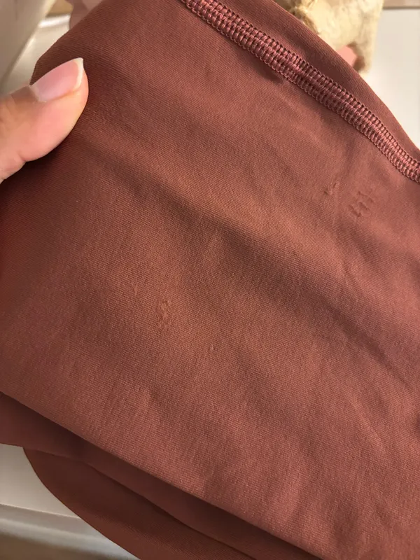 Gymshark everyday seamless leggings burgundy small - Image 5