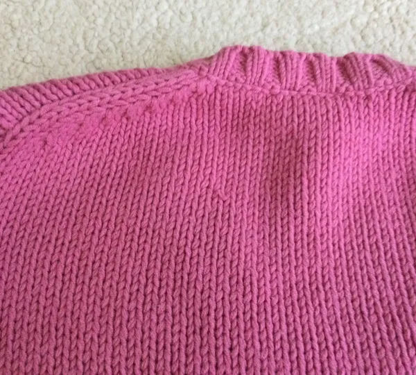 Gap Vintage Y2K Chunky V-Neck Sweater Pink - Sz Small - Image 10