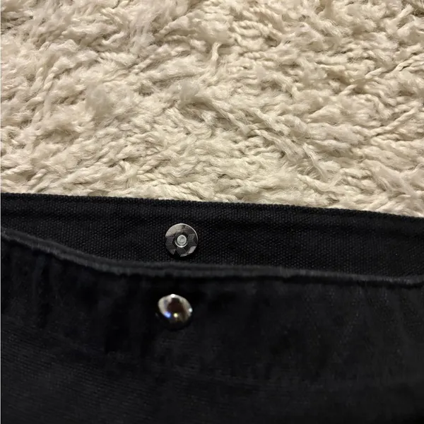 Minimalist Black Shoulder Bag with Crescent Shape - Image 5