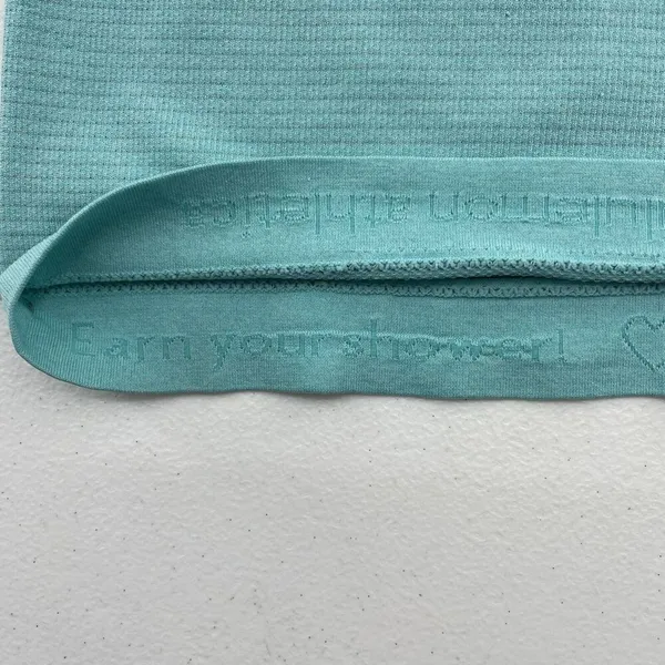 Lululemon Size 4 Swiftly Tech Racerback Tank Top Heathered Peacock Blue Seamless - Image 13