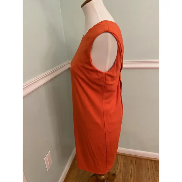 Ecetera 4‎ Orange Dress Cap Sleeve Midi - Image 2