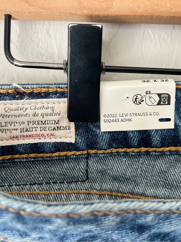 Levi’s low loose jeans NEW 32x32 wide leg - Image 11