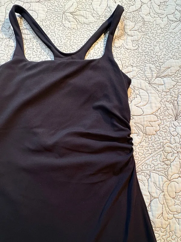 💥FP Movement Never Better Black Active Mini Dress Built-In Shorts Sz S🧡 - Image 6