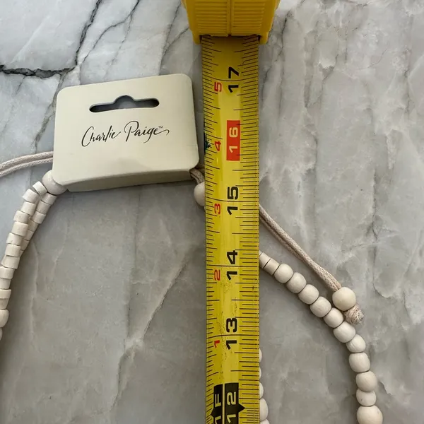 Charlie Paige Boho Beaded Necklace - Image 2