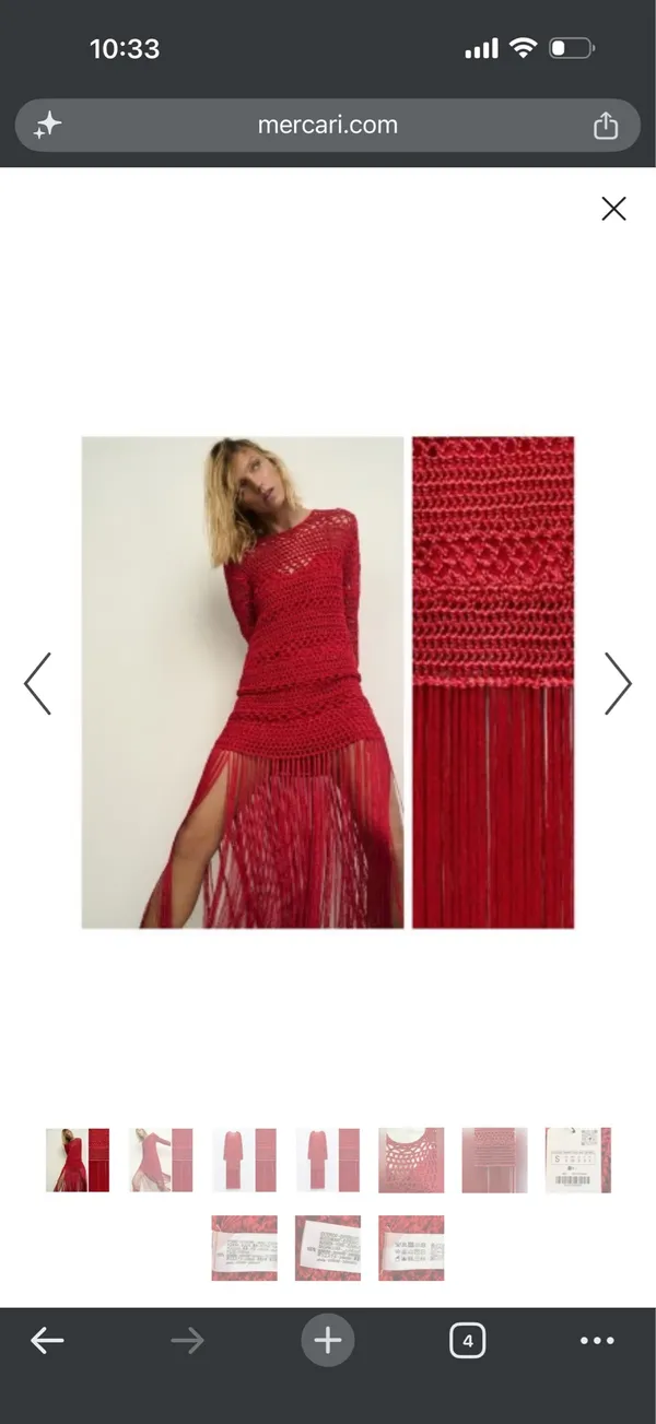 Zara Crochet & Fringe Maxi Dress — Size Medium | Blogger Favorite ❤️ - Image 9