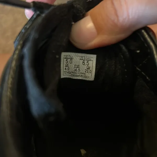 Vans‎ black sneakers 6.5 - Image 8