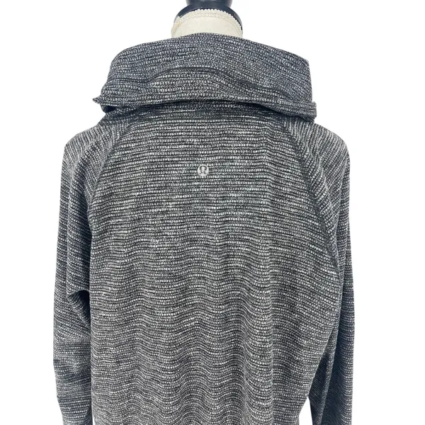 Lululemon Healthy Heart‎ Rulu Pullover Coco Pique Black 8 - Image 6