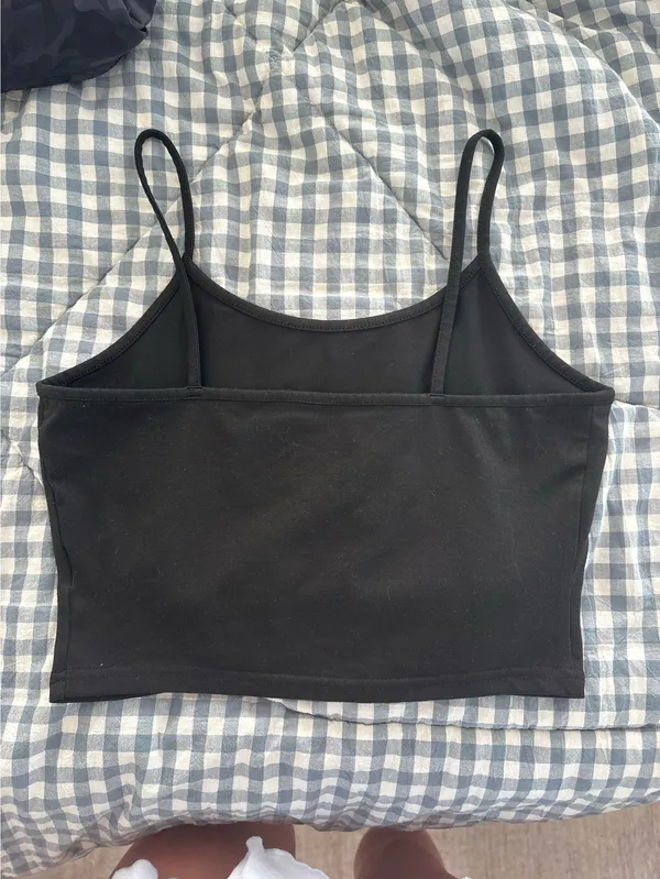 Romwe Black Tank - Image 3
