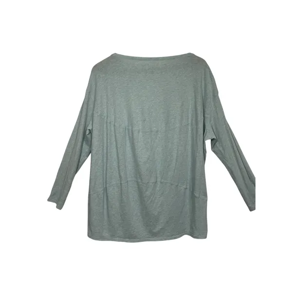 Lululemon Light Blue Long Sleeve Tunic Top Oversized Relaxed Fit Women's Size‎ M - Image 5