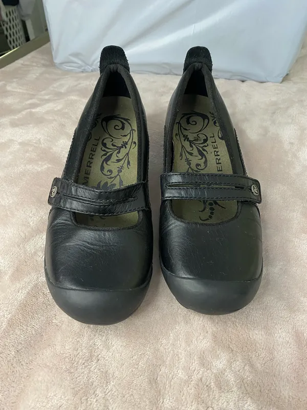 Merrell Leather Mary Jane Women Shoes Size 6 - Image 2