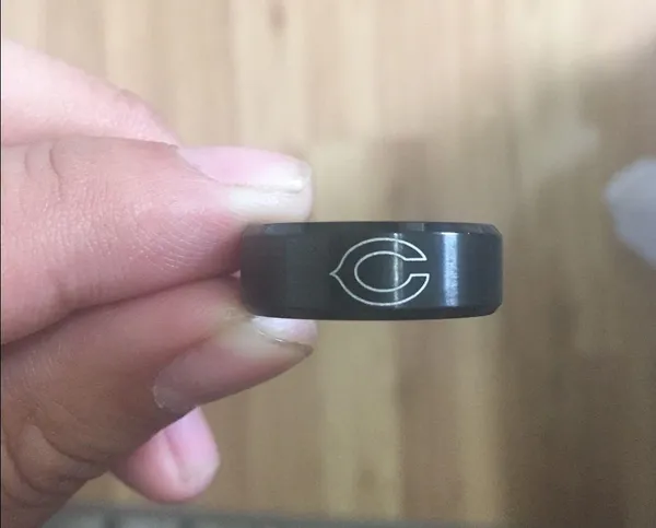 Chicago Bears Black Ring - Image 2