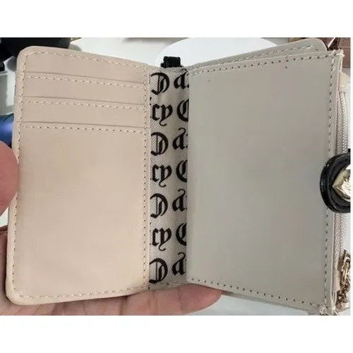 Juicy‎ Couture Not Your Babe Tab Card Wallet Black Licorice Keychain Charms - Image 6